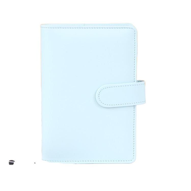 Custom Notebook Planner Organizer Binder Cover Refillable 6 Ring PU Leather A6 Budget Money Saving Binder
