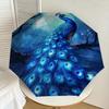 1pc Peacock Night Pattern Umbrella Design Automatic Opening and Closing Umbrella, High-quality Travel Umbrella,  c1128050