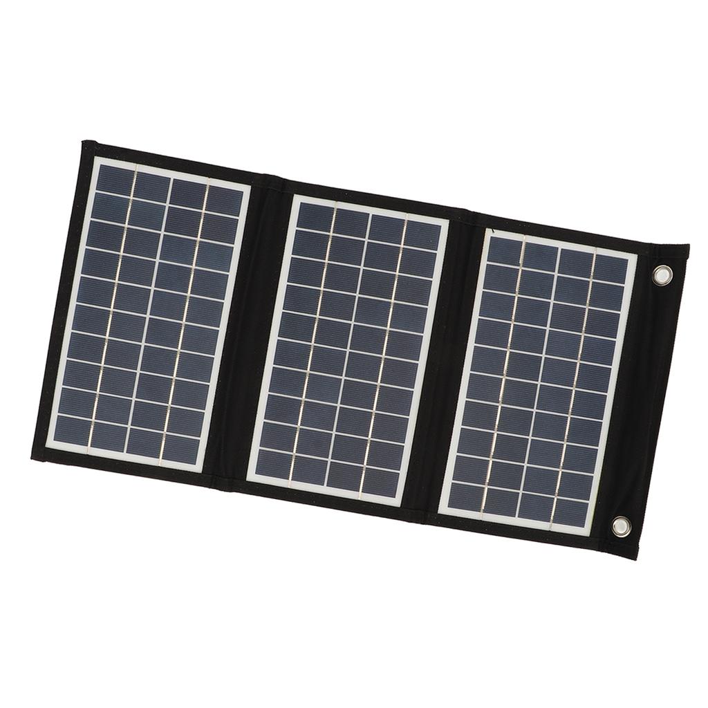 15W 5V Foldable Solar Panel Dual USB High Efficiency Polycrystalline Silicon Solar Charger for