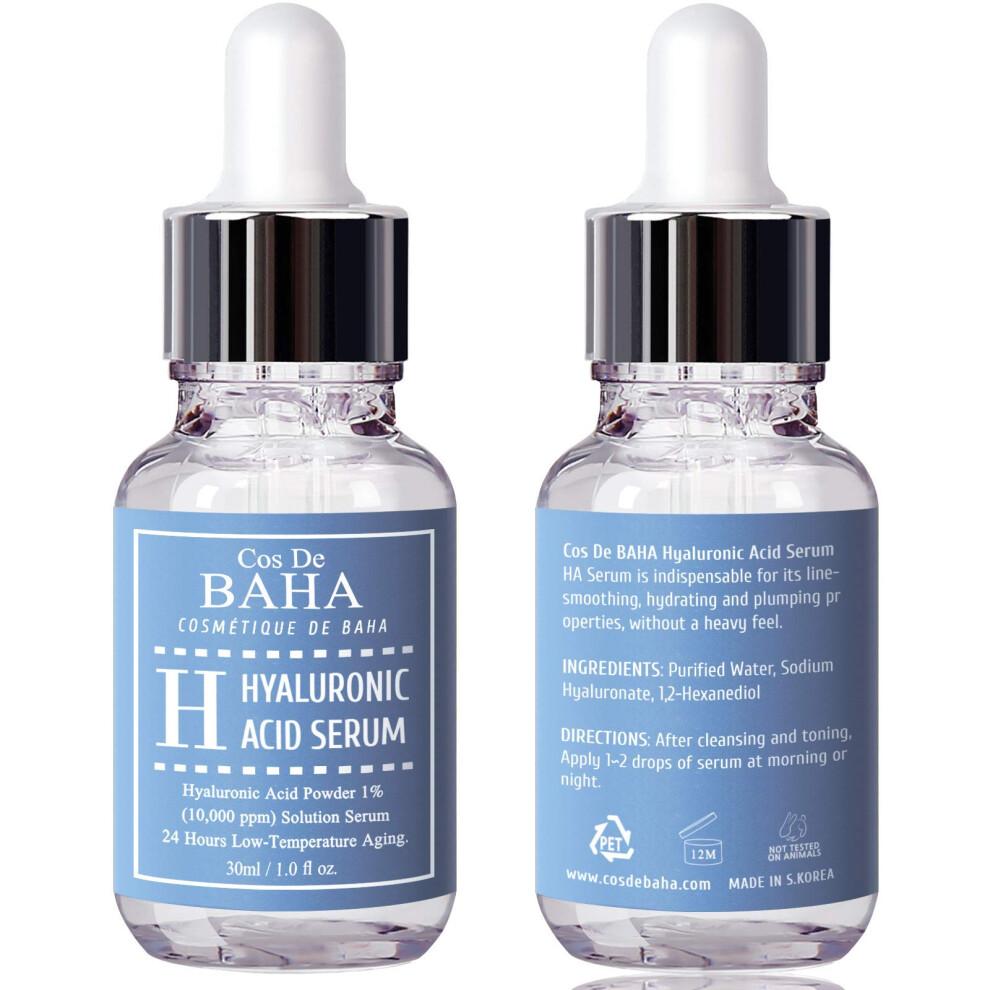 Cos De BAHA, H, Hyaluronsäure Serum, 1 fl oz (30 ml)