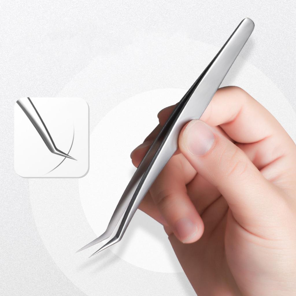 Eyelash Extension Tweezers Beauty Tool