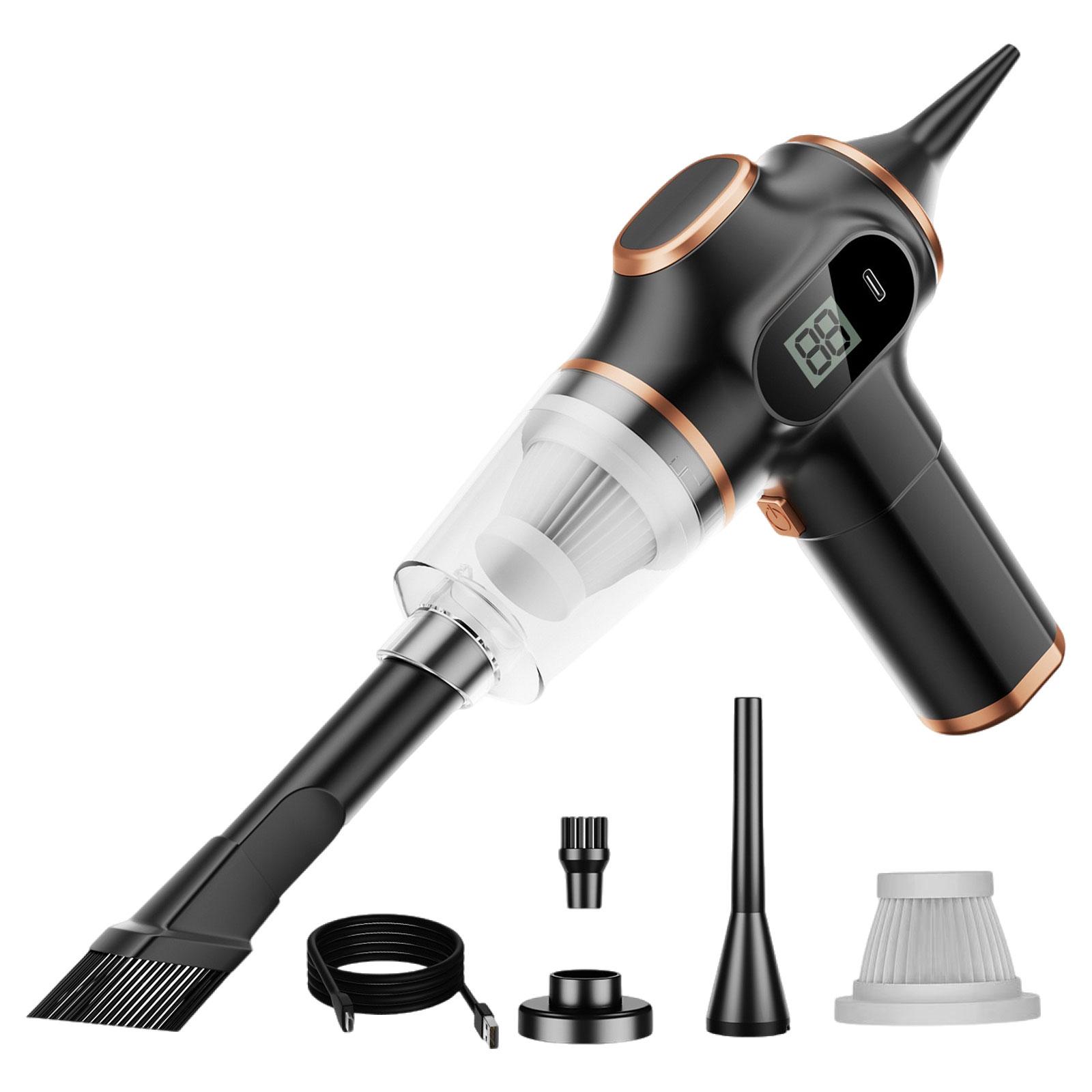 

Ручной пылесос для дома, офиса, многофункциональный беспроводной автомобильный пылесос, мощный автомобильный пылесос, аккумуляторный мини-пылесос