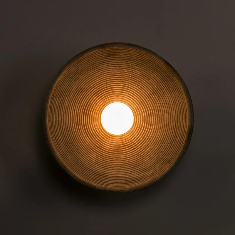 Harz Innenwandleuchte Glaskugel LED-Leuchten Amerikanischer Vintage-Stil Heimdekor Nachttischbrett Wohnzimmer Küche Wandleuchten