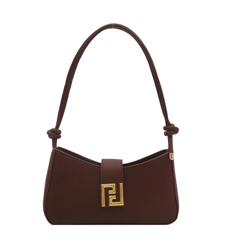 This Year's Popular Casual Retro Underarm Bag Spring New Korean Niche Fashion Commuter Shoulder Crescent Bag