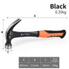 Multifunction Non-Slip Shockproof Steel Hammer Hand Tool Magnetic Claw Hammer For Woodworking High Hardness Home Nail Hammer