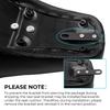 1 PC Black Rider Passenger Seat With Backrest Cushion Motorcycle For Harley Touring Road Glide CVO ST FLTRXSTSE 2024 2025 2026
