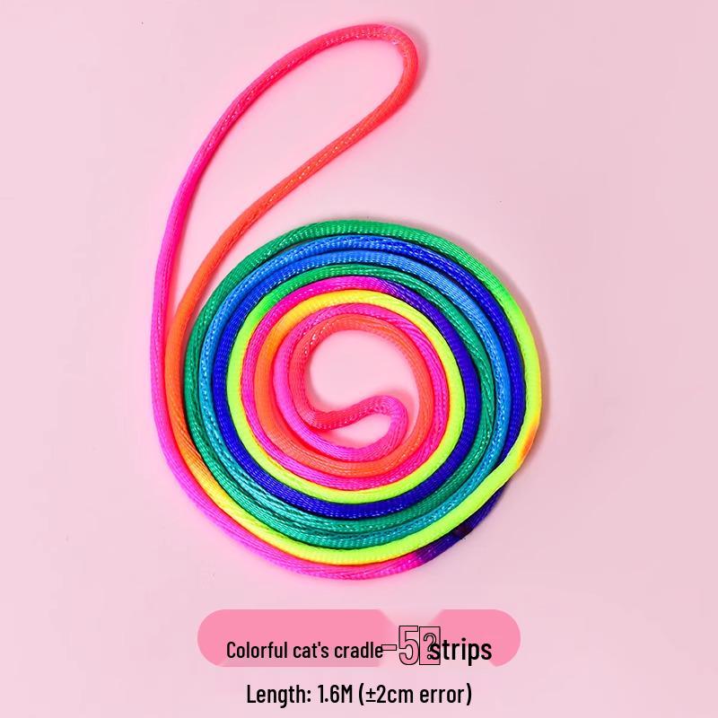 Children's Rainbow Chinese Jump Rope for Students