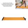 Slide Board Non Slip Sliding Mat and Shoe Covers Balance Exercise  ing Fitness Equipment for Ski Skating