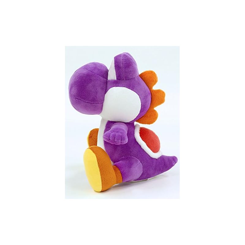 Sanei Boeki Super Mario ALL STAR COLLECTION Purple Yoshi (S) W13.5 x D15.5 x H20cm Plush Toy AC49