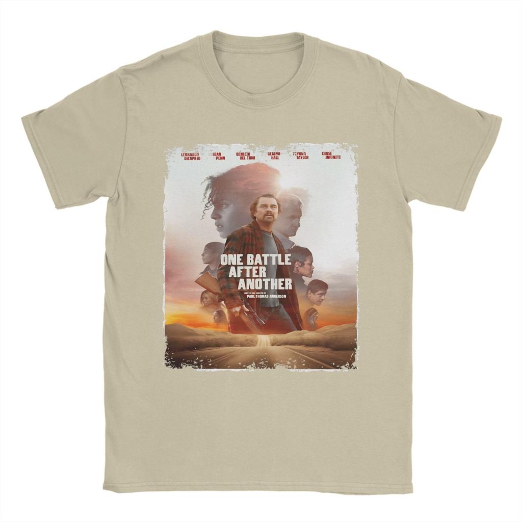 One Battle After Another T Shirt Summer Hipster T-Shirts Man Cotton O-Neck Plus Size Tees Short-Sleeve Y2K Basic Tshirt