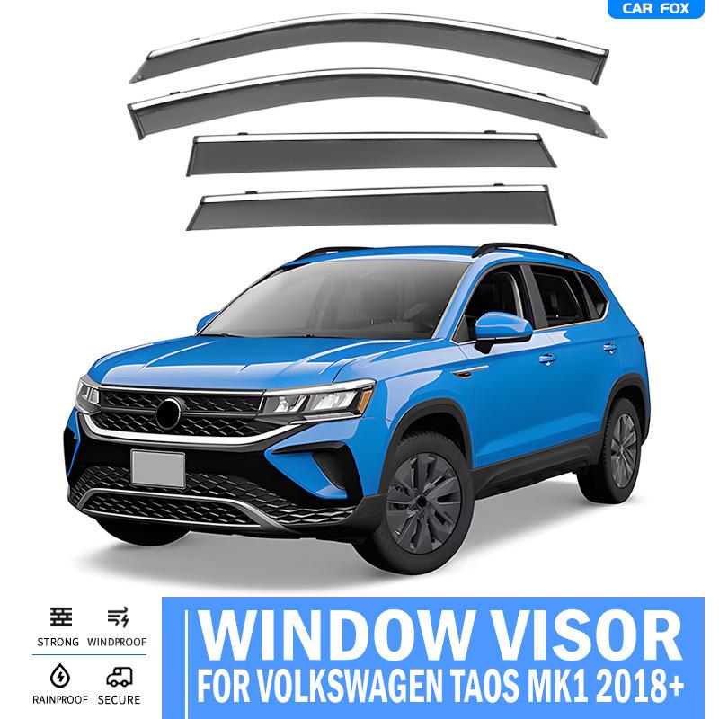 Volkswagen VW Taos Window Visor Rain Shield Sunshade Deflector