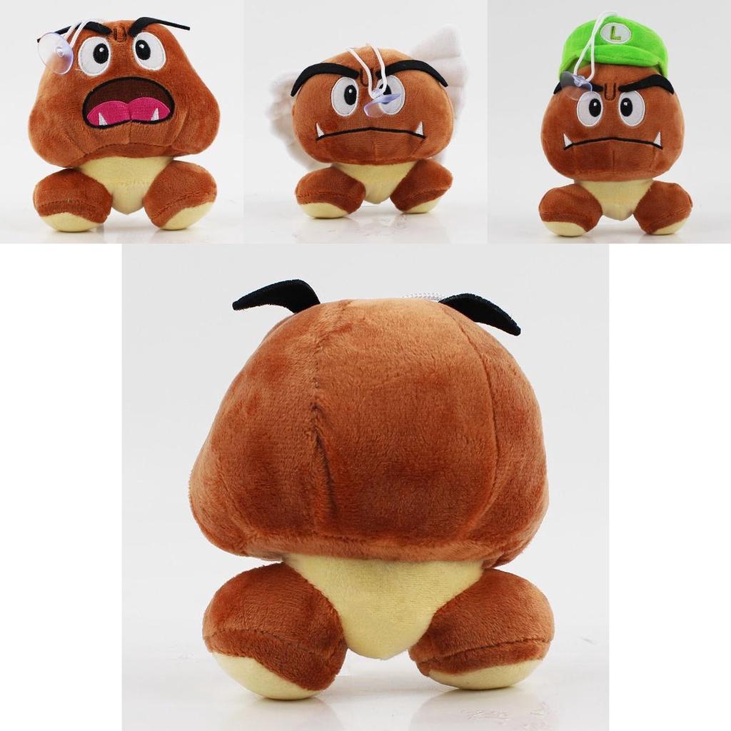 Soft And Cuddly Super Mario Goomba Mushroom Plush Doll For Kids And Collectors