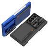 Suitable for Samsung Z Fold7 Mobile Phone Case Folding Screen Business Leather Card Bag Push Window Magnetic Suction Protection Case