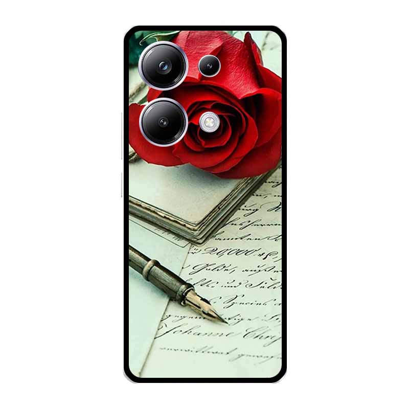 For Redmi Note 13 Pro 5G Cases Note 13 5G 4G Fashion Cool Soft TPU Silicone Phone Covers for Xiaomi Redmi Note 13R Pro 5G Note13