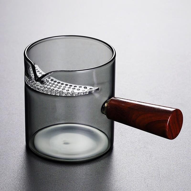 Shangqi Modern Glass Teapot Set with Wooden Handle