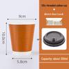 Yuchu Disposable Thickened Double-Layer Corrugated Threaded Paper Cups