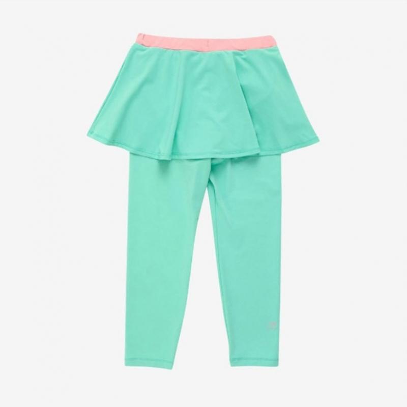 New Balance Kids Beach Girls Rash Guard 2in1 Nk9re2106g 25 Swimsuit