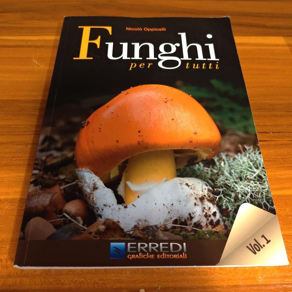 [USED] Funghi per tutti Vol. 1 Mushroom encyclopedia English book