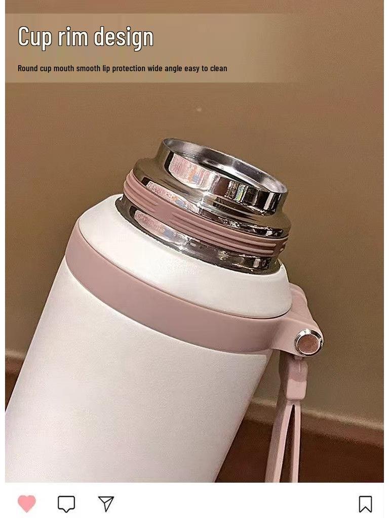 Large-Capacity 316 Stainless Steel Thermos with Tea Infuser