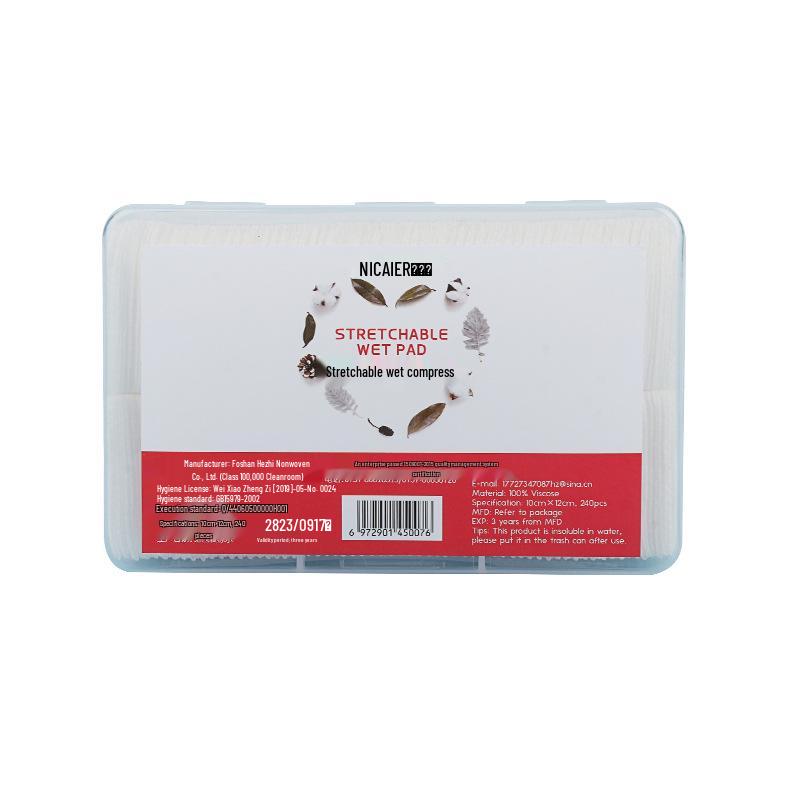 Almohadillas de Algodón Elásticas Ultrafinas para Desmaquillaje y Cuidado de la Piel