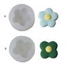 Flower Shape Silicone Mold Keychain Resin Epoxy Craft Polymer Clay Craft DIY Ornament Jewelry Candles Making Tool