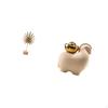 Sculpture Metal Animal Figurine Crafts Nordic Creative Ornament Abstract Tabletop Decoration for