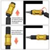 Reliable Steel Drill Bit Extension Rod Efficient Power Tool Bit Extension Rod Practical Steel Drill Bit Extension Rod