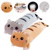 Long Cat Plush Toy Pillow Kids Birthday Gift Home Decor