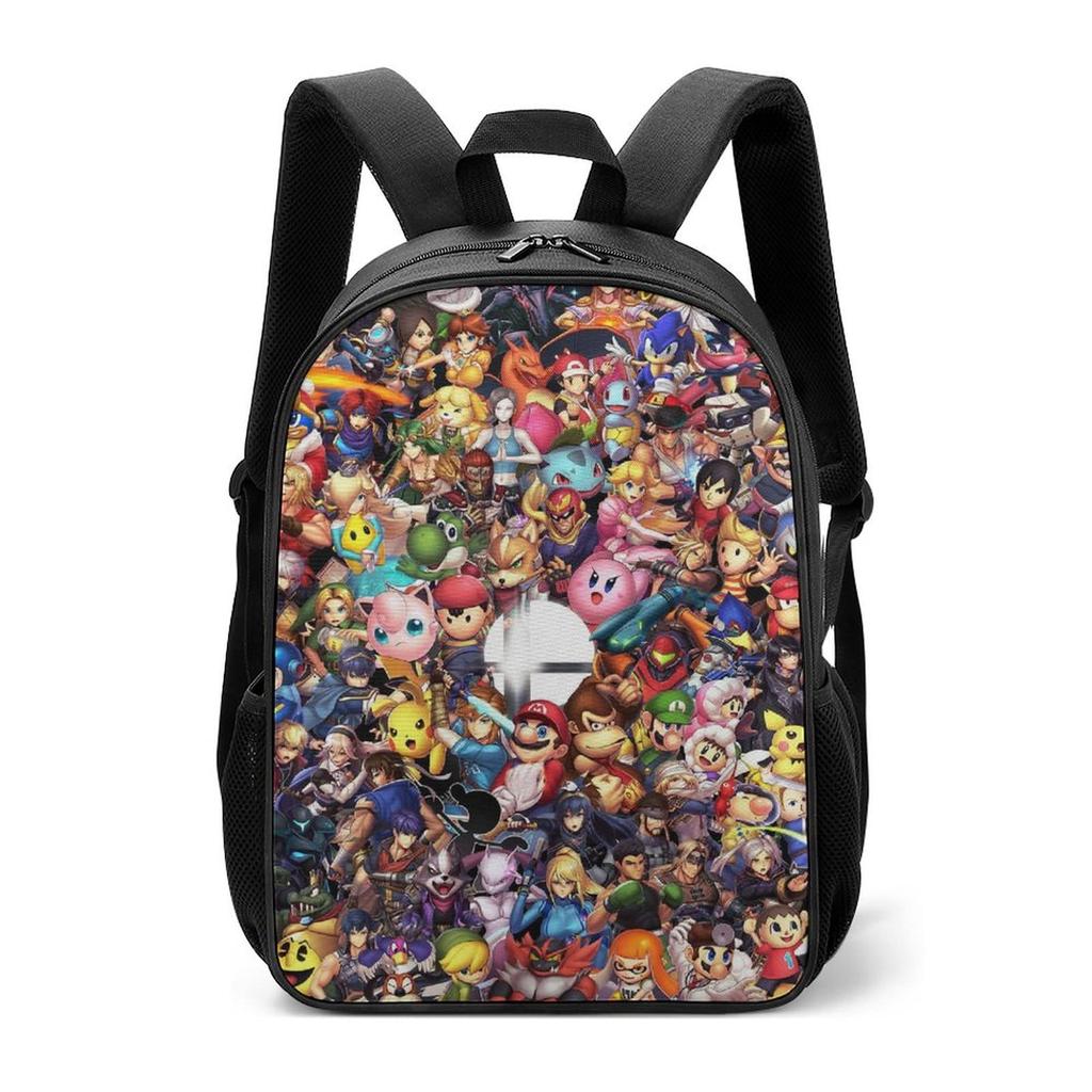 17 Inch Primary And Secondary School Schoolbag 3D Digital Color Printing Diy Backpack Oxford Cloth Backpack Printing