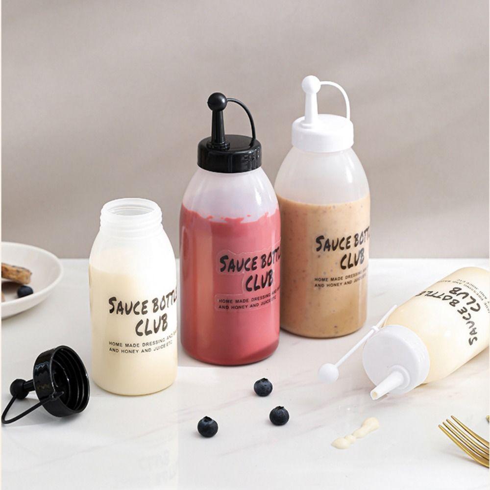 Saucen Würzen Extrudierte Flasche 350/650ML Ölsprühflasche Neue Würzmittel Squeeze-Flaschen