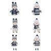 Cartoon Plush Toy Birthday Party Christmas Gifts for Kids Girl Lovely Winter Doll Cute Desktop Decorations Home Ornament