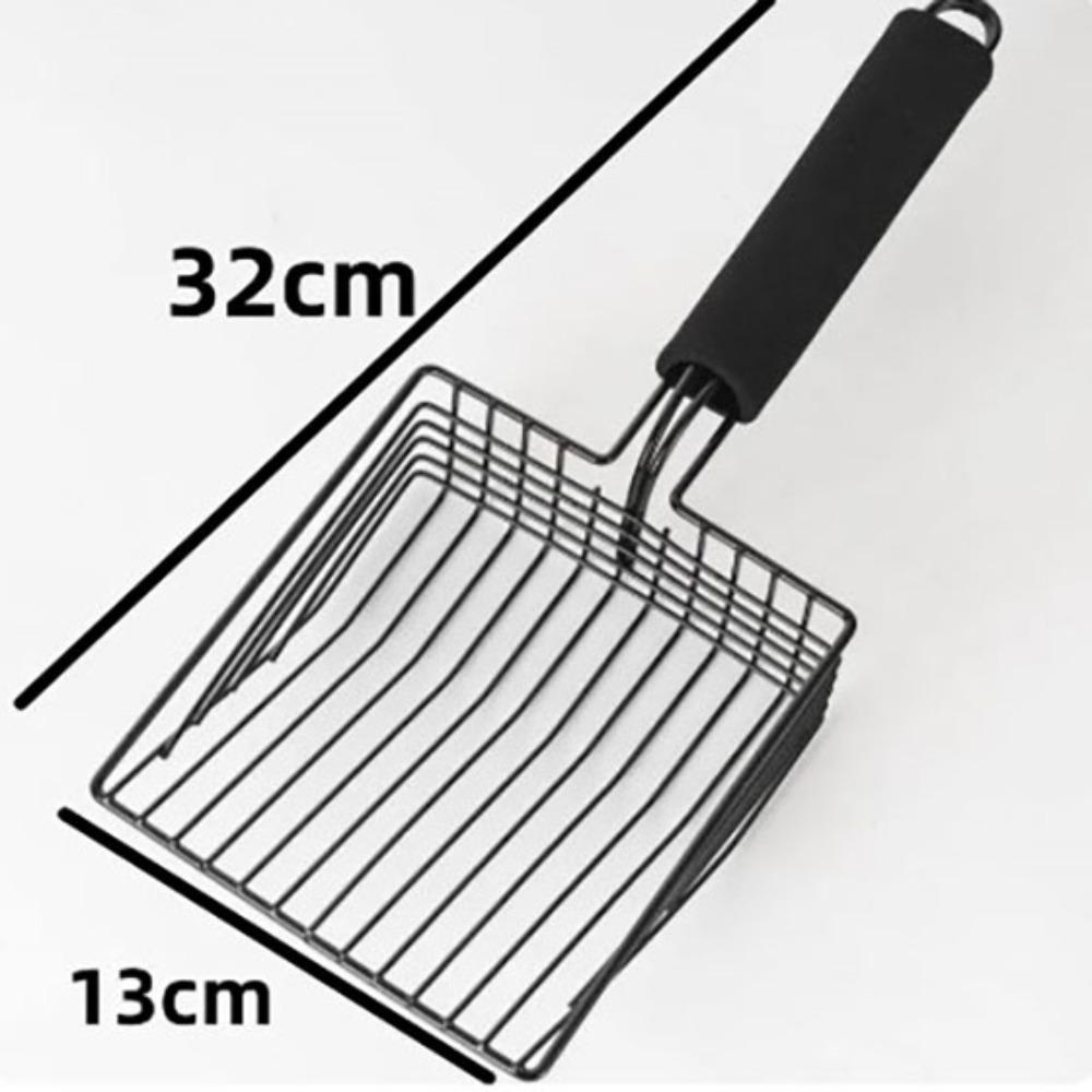 Corrosion Prevention Cat Litter Scoop Anti Oxidation Comfortable Handle Scoop for Cats