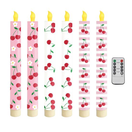 Electronic Candle Light Flameless LED Candles Battery Operated Safe Fire-Free Decorative Lights for Bedroom Living Room Wedding Party Home Decor