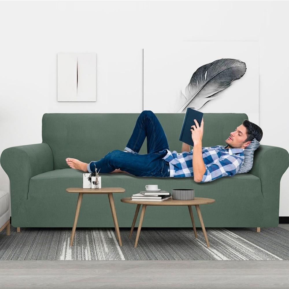 

Washable Sofa Cover Thickened Furniture Protector High Elastic Stretch Slipcover for Home Decor M