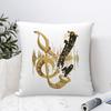Saxophonspieler - Musik Kunst Mädchen Y2k Grafik Quadratischer Kissenbezug Kissenhülle Kissenbezug Überwurf-Kissenbezug für Zuhause Schlafzimmer