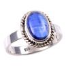Natural Kyanite Gemstone Handmade 925 Solid Sterling Silver Gift Ring S.6 l7m16