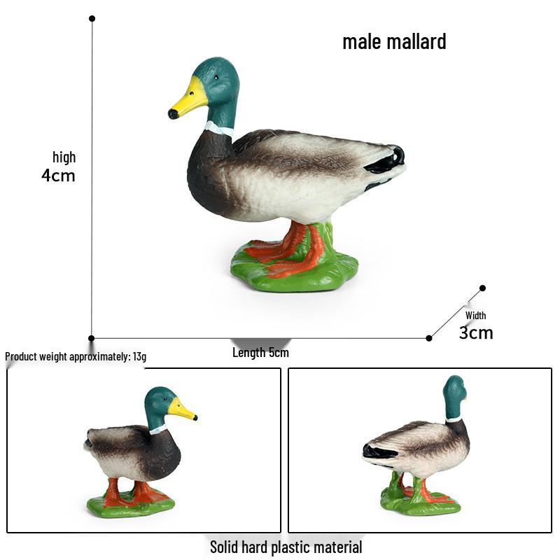 Realistic Miniature Pig Sow Figurine Toy Animal Model Ornament