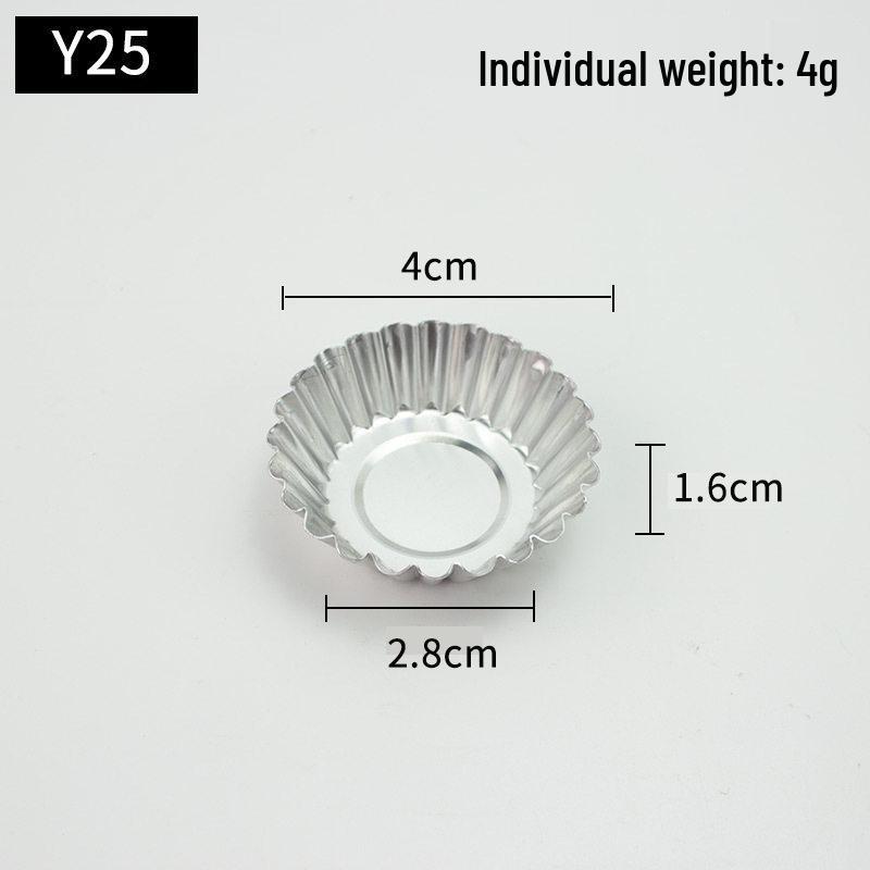 Reusable Egg Tart and Chrysanthemum Shell Mold for Baking