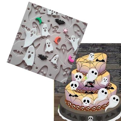 Halloween Ghost Silicone Fondant Mould Sugarcraft Tool Baking Chocolate Mold