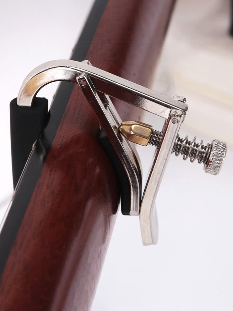 Metal Capo Adjustable Tension Universal Guitar Capo Guitar Tuner Clamp for Acoustic Electric Guitar Accessories Parts