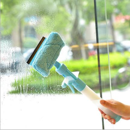 Multi-function One, Body-style Glass Cleaning Tool Glass Scraping Window Double-sided Cleaner