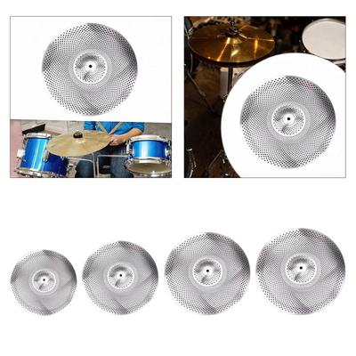 Quiet Cymbal Lightweight Sturdy Drummer Practice Drum Accessory Drum Cymbal Low