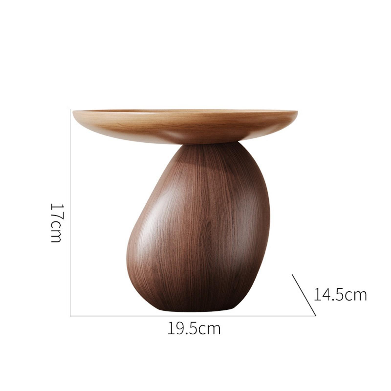 Деревянный поднос неправильной формы, Настольный декоративный поднос для ювелирных изделий, Органайзер для прихожей, Ореховый поднос для фруктов