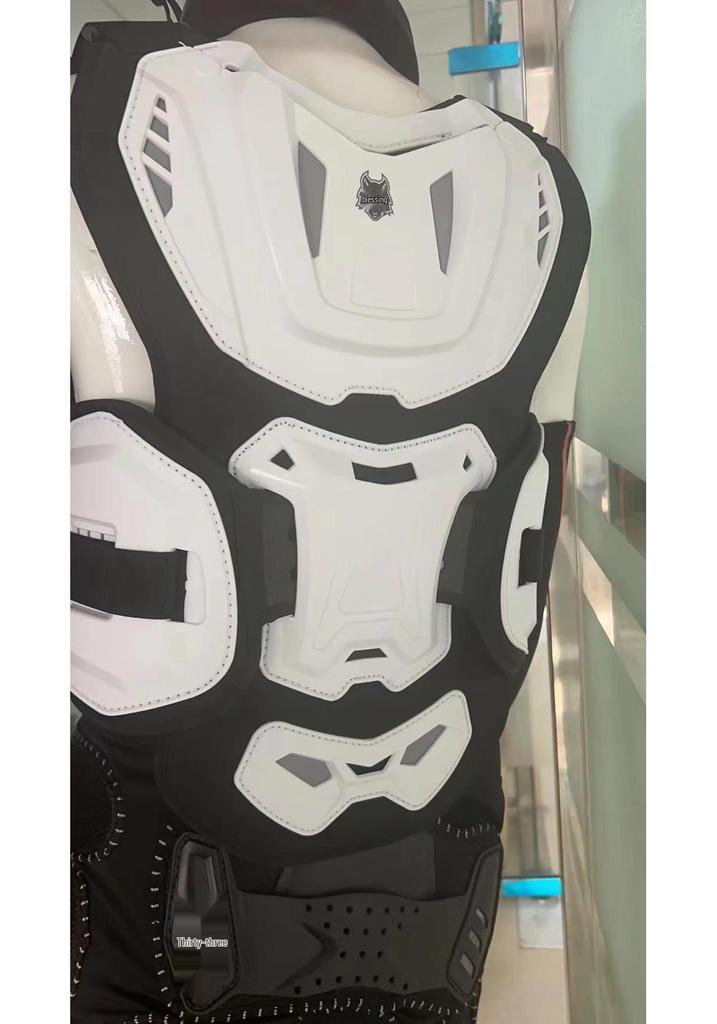Off-road Motorcycle Chest Protector Gear: Armor, Helmet, Breathable Vest & Back Protector