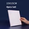4pcs/set Canvas Boards for Painting 100% Cotton Acid Free Blank Canvas Panels for Oil Paint
