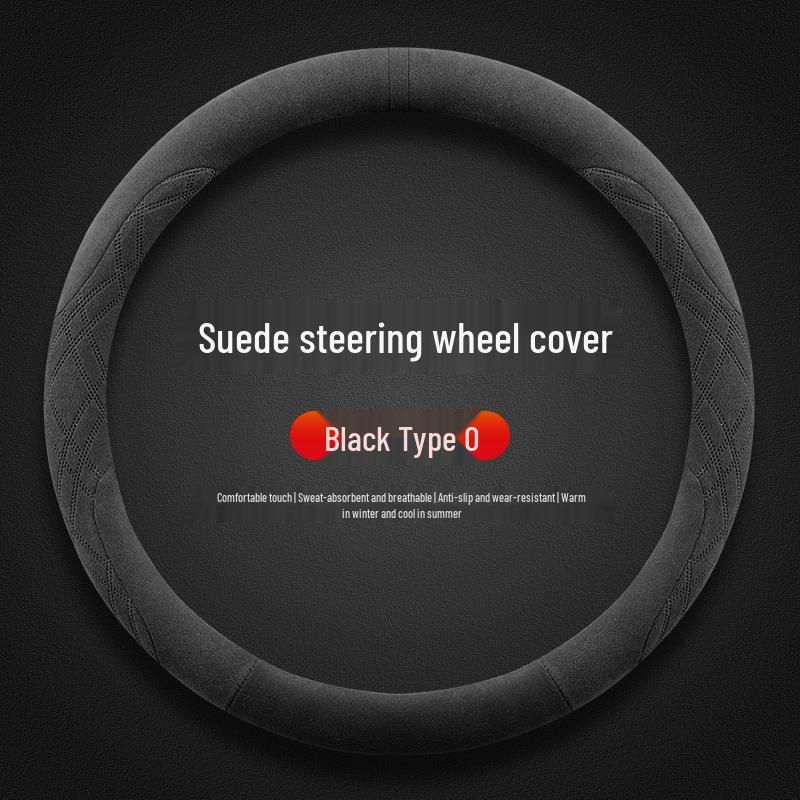 Mercedes-Benz CLA/S-Klasse/E-Klasse Suède Stuurwielhoezen: Ultradun, Antislip, Zweetabsorberend, Ideaal voor de Winter