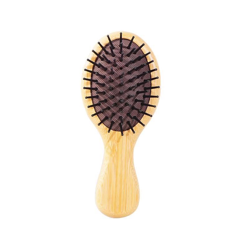 Mini Portable Boar Bristle Scalp Massage Brush