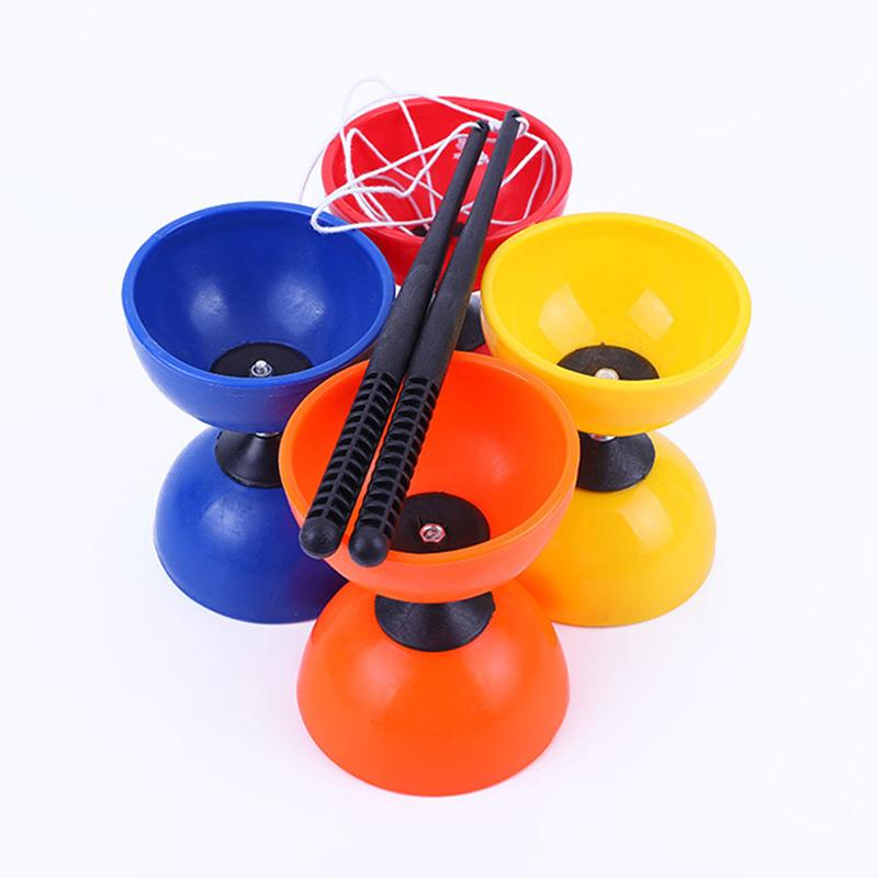 Yo-Yo Diabolo Brinquedo Profissional Chinês Criança Acrobacias Malabarismo Show Adereço Fitness ao Ar Livre Idosos