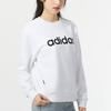 Adidas Letter Print Casual Crew Neck Long Sleeve Sweatshirt Women sweatshirt White JJ0426
