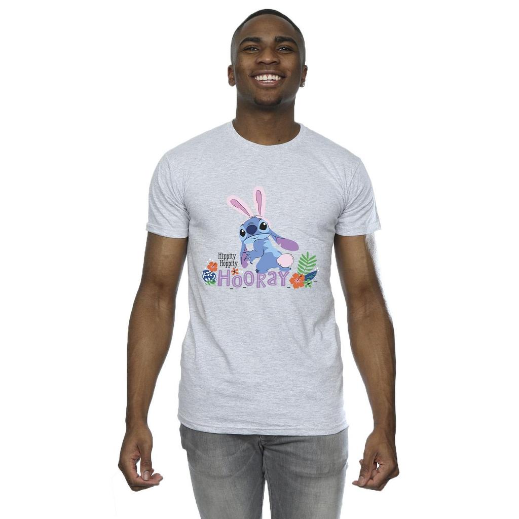 Disney Mens Lilo & Stitch Hippity Hop Stitch T-Shirt